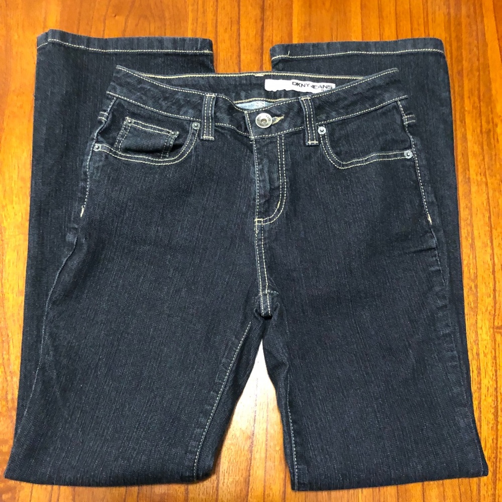 DKNY petites soho bootcut jeans